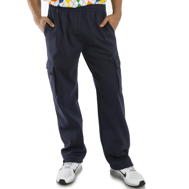 JuJuTa Men Plus Size Solid Open Bottom Trousers Multi-Pocket Outside Loose Pants JuJuTa Men Plus Size Solid Open Bottom Trousers Multi-Pocket Outside Loose Pants
